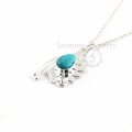 Fournisseur en gros de turquoise Collier en argent sterling 925